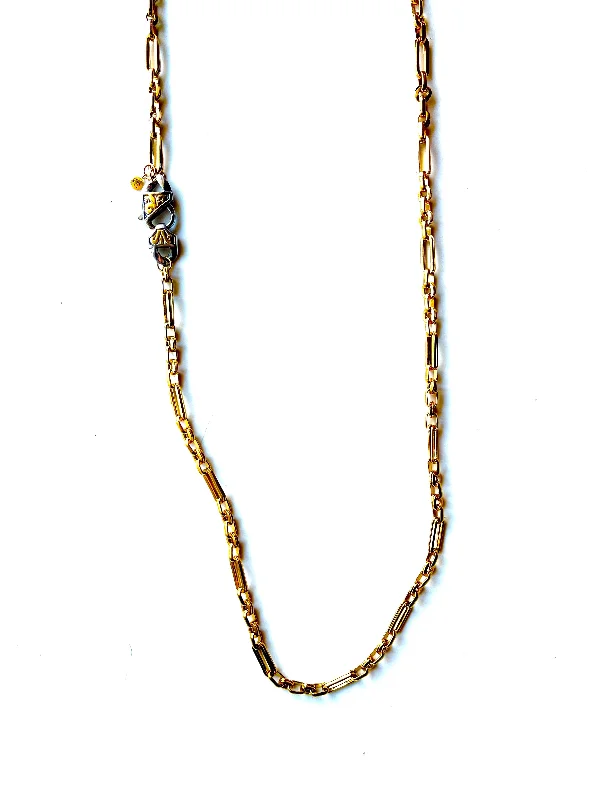 Women’s simple gold necklace-KENZO NECKLACE | WILD CHILD EDITION - gold