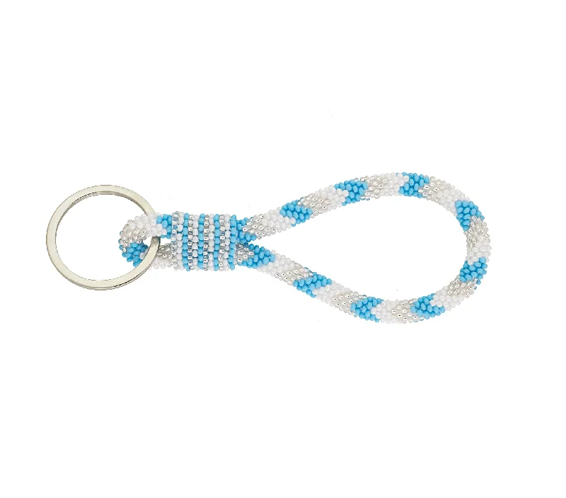 Women’s birthstone necklace-Game Day Roll-On® Keychain <br> - Carolina Blue