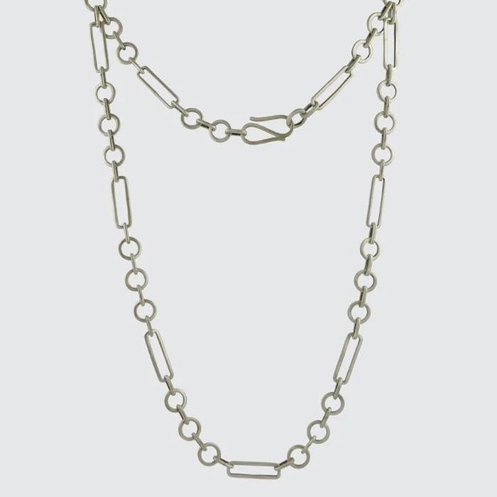 Women’s luxury necklace-Industrial Link Necklace