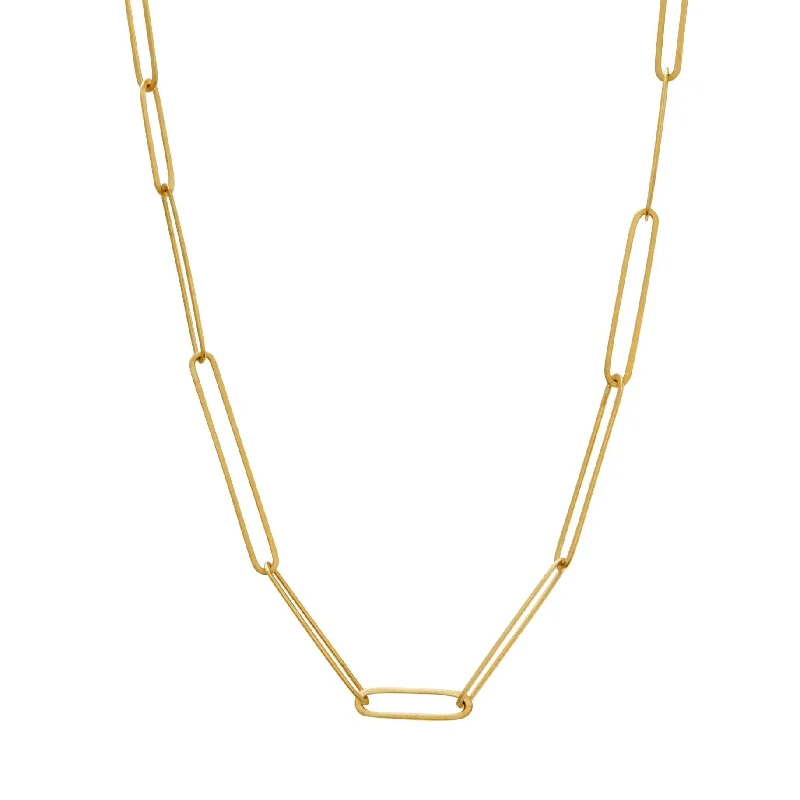 Women’s three-layer necklace-<!--NK1012-->ovalong chain necklace