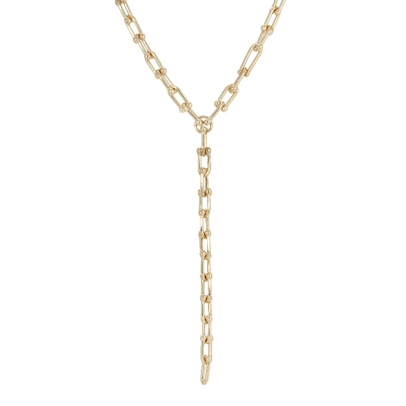 Women’s diamond pendant necklace-Margaux Lariat Necklace