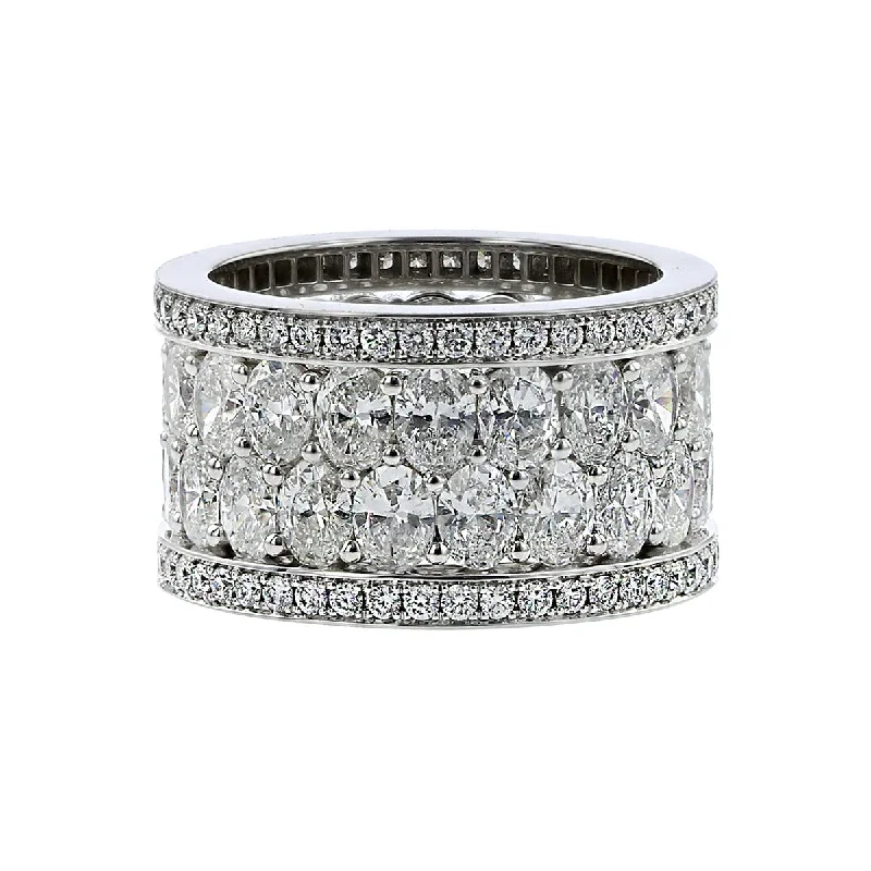 Women’s twisted engagement ring-American Glamour Diamond Eternity Band