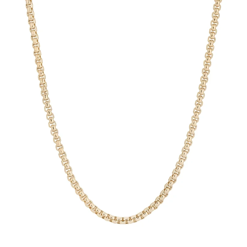 Women’s long-chain necklace-Thin Luciana Box Chain Necklace