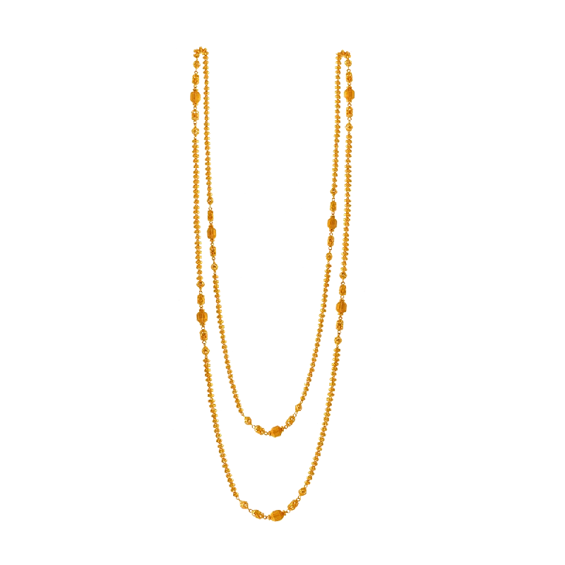 Women’s rose gold necklace-22KT Yellow Gold Chain For Women