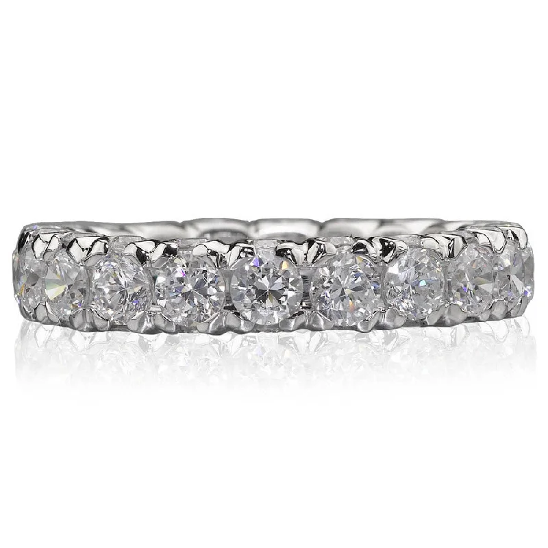 Women’s large diamond engagement ring-Diamond Eternity Band