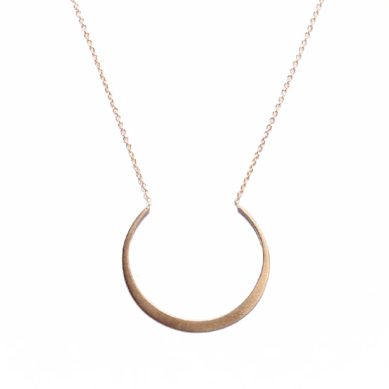 Women’s trendy necklace-<!--NK875-->fertile moon necklace