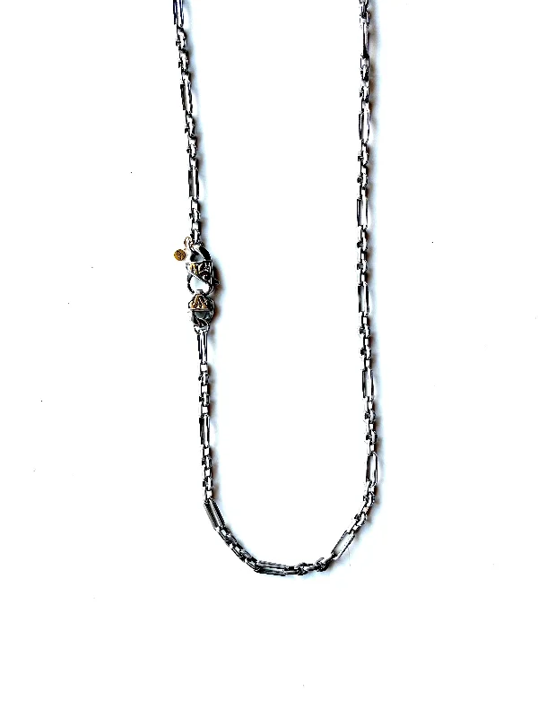 Women’s gemstone charm necklace-KENZO NECKLACE | WILD CHILD EDITION - silver