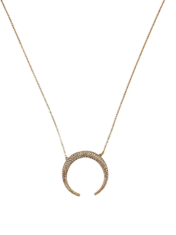 Women’s simple necklace-The Alexandra Pave Necklace Collection