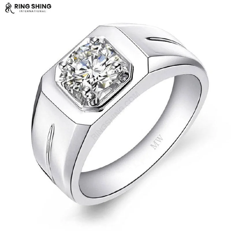 Women’s vintage ring-RSR-191 Original Moissanite Diamond Ring