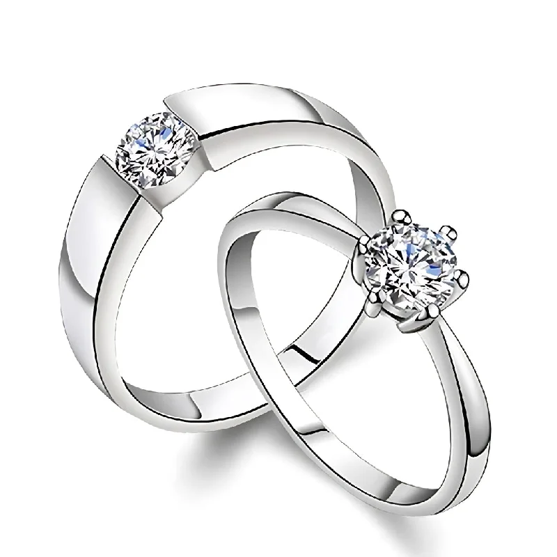 Women’s luxury ring-RSR-192 RSR 201 Original Moissanite Diamond Rings for Couple